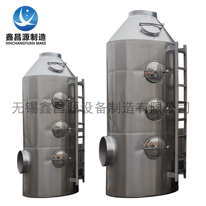 不锈钢喷淋塔能处理哪些颗粒污染物？
